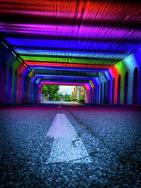 Rainbow Tunnel Photograph by Scott Michael Wilson