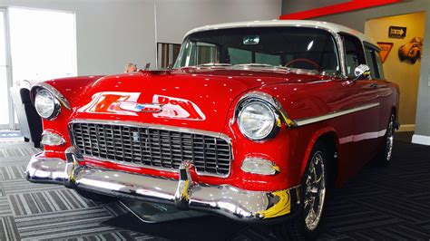 1955 Chevrolet Nomad at Indy 2016 as F75.1 - Mecum Auctions