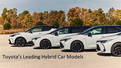 Discover Toyota's Best Hybrids: Efficiency Meets Style!