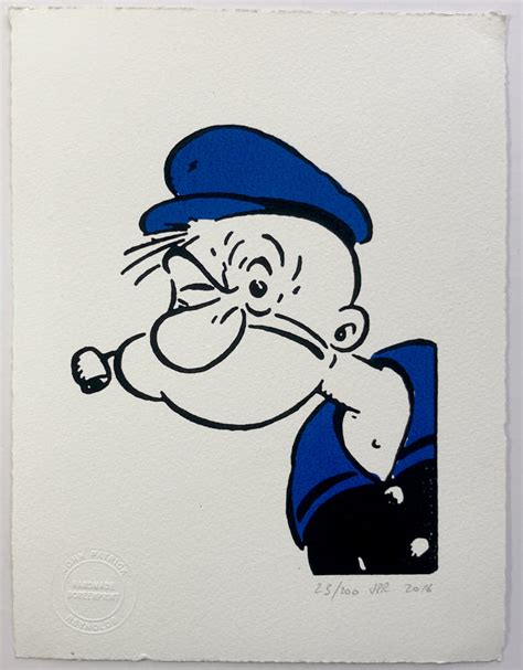 Popeye Smokes His Pipe – Comic Art Website