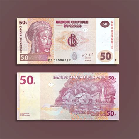 Congo Currency Note Features Mask | Mintage World