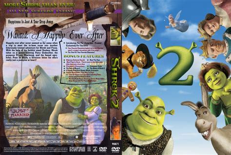 Shrek 2 - Movie DVD Custom Covers - shrek2 template2 barcodeless3 copy :: DVD Covers