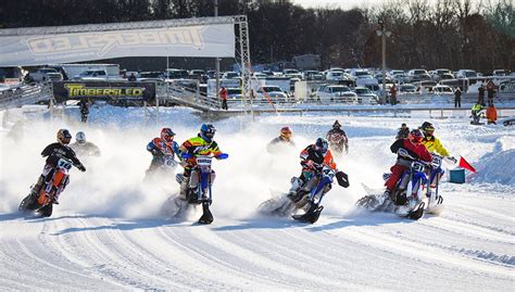 Timbersleds Shine at the Qualifier Snow BikeCross Race