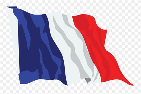 France Flag Clip Art - French Flag Waving Png Transparent Png (#130374 ...