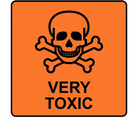 Buy Very Toxic Labels | CHIP Regulation Stickers