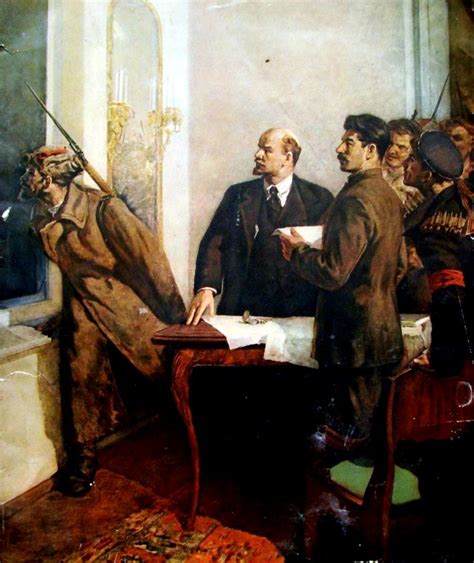 Lenin and Stalin planning for the October Revolution | Гражданские ...