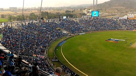 MCA Stadium Pune - YouTube