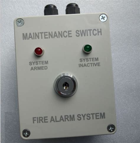 Fire Security System Maintence Panel key switch Fire Security System maintence tool kit system ...