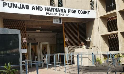 Punjab & Haryana High Court Sets Aside Order Dismissing Appeal Filed ...