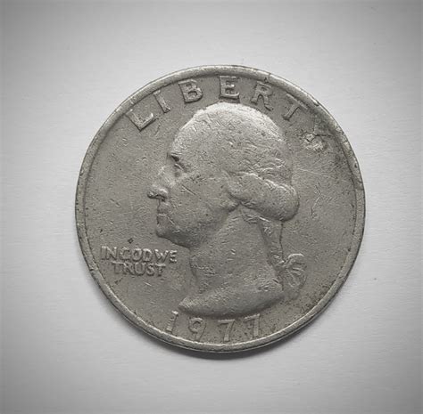 1977 George Washington Quarter Rare Coin Old Coins - Etsy