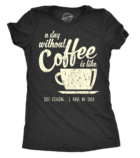 T Shirt Coffee Caffeine T Shirt Funny Coffee Shirt Coffee | Etsy