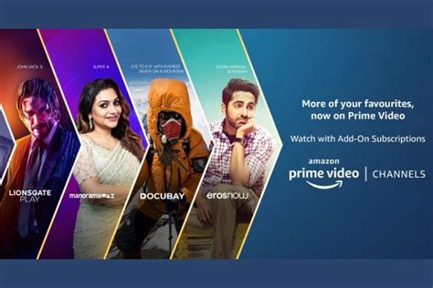 Amazon Prime Video Channels with 8 Add-on OTT Subscriptions Launched in ...