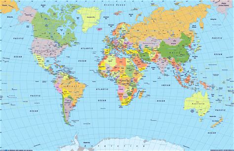 Political Map of the World - Guide of the World