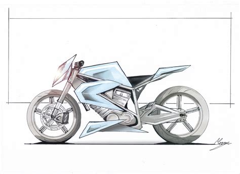 Street Bike Sketch at PaintingValley.com | Explore collection of Street ...