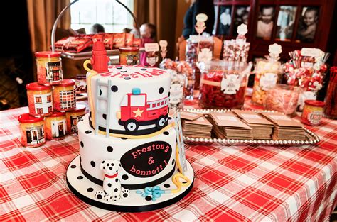 Fire Truck Birthday Party — PB&Grey