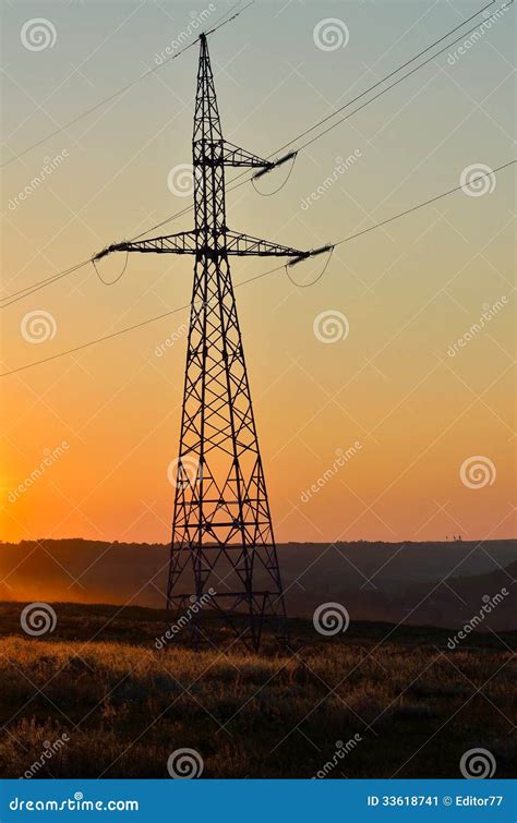 Power line tower #4 stock image. Image of risk, power - 33618741