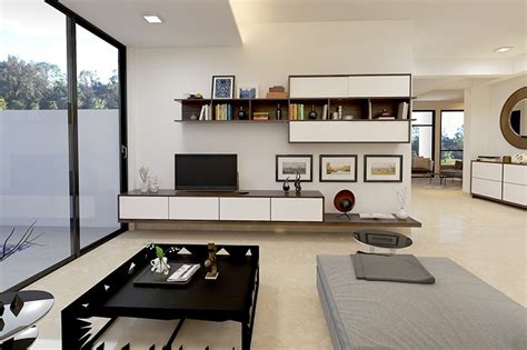 Modern Contemporary Living Room Design Ideas | Baci Living Room