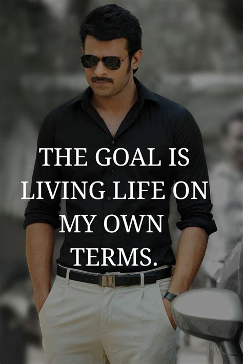 prabhas motivational quotes collection 3 or images or pics or wallpapers.