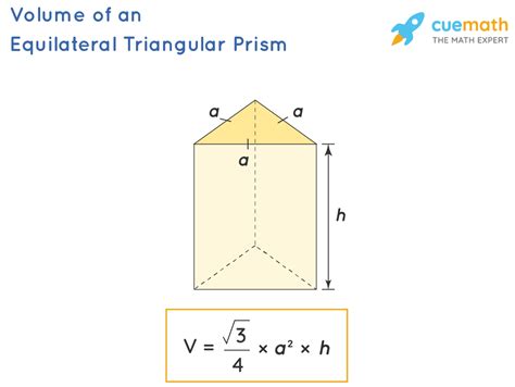 Volume of Equilateral Triangular Prism - Formula, Definition, Examples