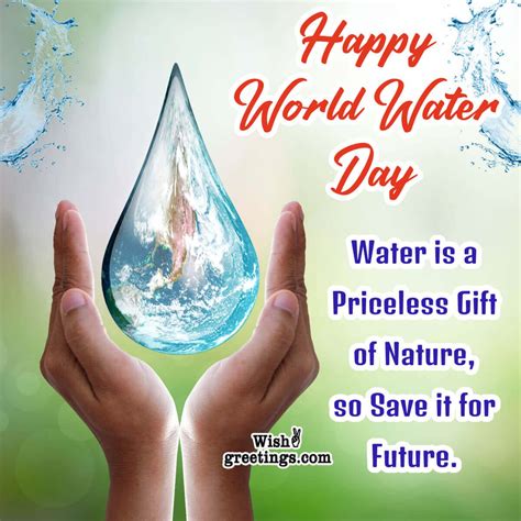 World Water Day Quotes, Wishes, Messages - Wish Greetings