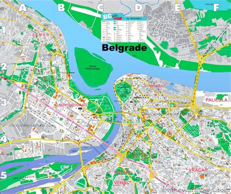 Navigating The Capital: A Comprehensive Guide To The Belgrade Serbia Map - Complete Bali Tourist ...