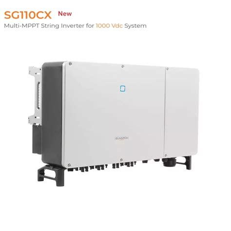 High Efficiency Sungrow Sg110cx String Inverter MPPT for Commercial Use ...
