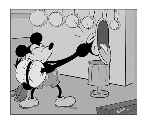 Mickey in...Steamboat Willie ! Sketchbook pro 6. UB.Iwerks and Walt Disney. | Sketch book ...