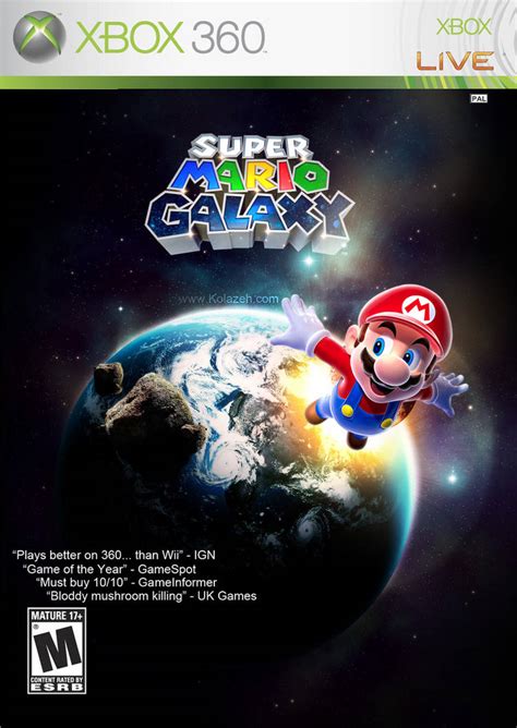 Mario Galaxy 2 Xbox 360 by KRONTM on DeviantArt