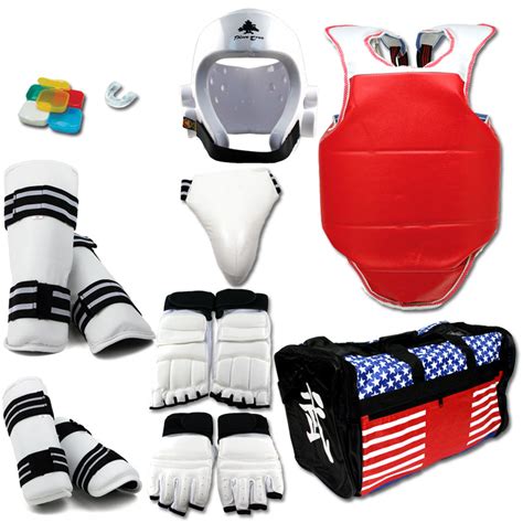 Complete Tae Kwon Do Sparring Gear Set – SparringGearSet.com