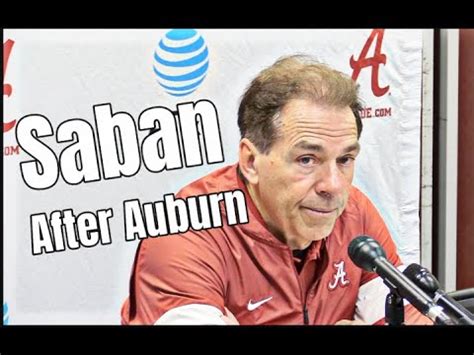 Nick Saban Press Conference after 48-45 loss to Auburn Tigers - YouTube