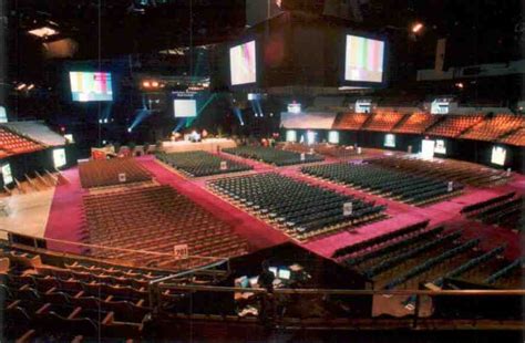 Nashville Municipal Auditorium. General session set-up. | Arena Floor Layouts | Pinterest