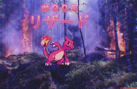 Wallpaper : pokemon, Charmeleon, Rizaado, forest, fire, nature, vaporwave, Nintendo, Pokemon Go ...