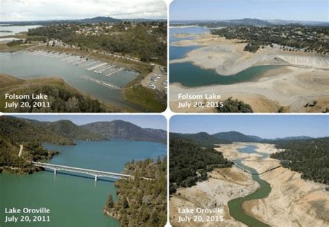 Startling Footage of California Reservoirs Shows Devastating Impact of ...