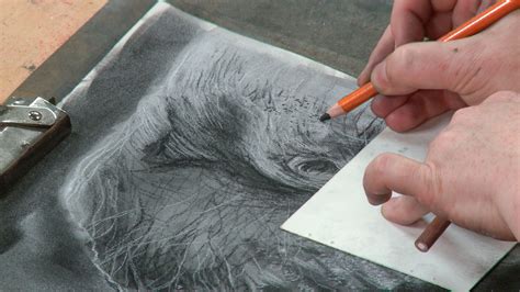 Drawing Techniques, Using Charcoal Pencil on top of Pan Pastel ...