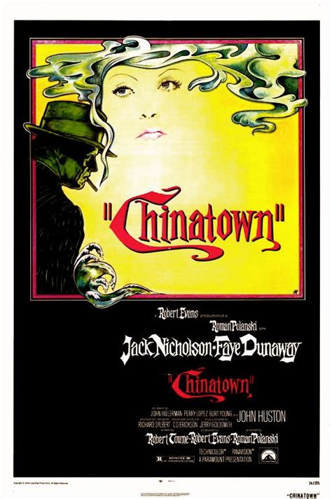 Chinatown | Classic movie posters, Best movie posters, Chinatown movie