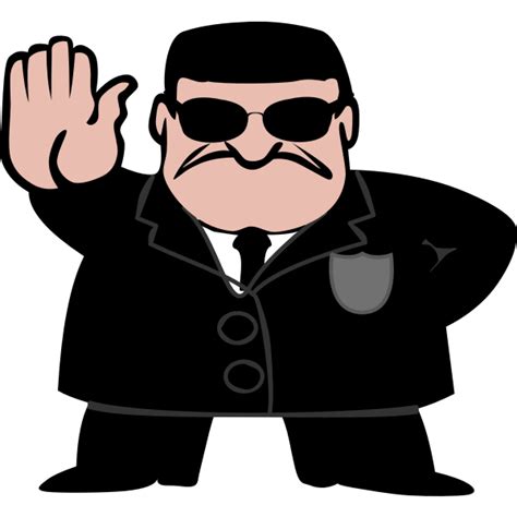 FBI agent vector clip art | Free SVG