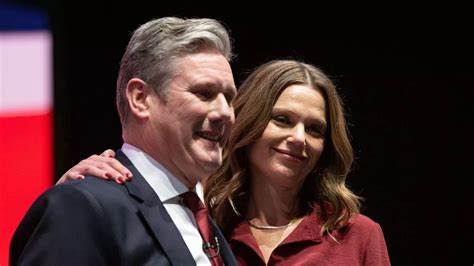 Keir Starmer's rarely-seen 'gorgeous' wife - NHS job, awkward first ...