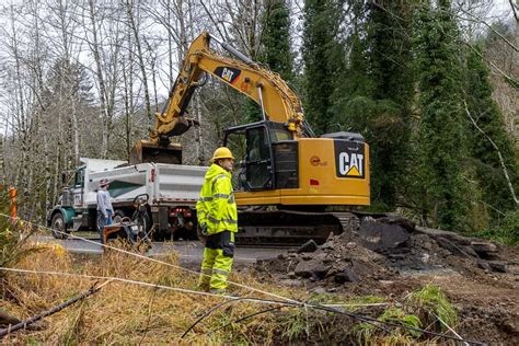 TILLAMOOK COUNTY WEATHERS STORM: Road Repairs Begin on Miami-Foley ...