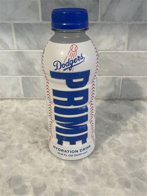 Dodgers Prime Hydration Drink Limited Edition One Bottle | Blog ...