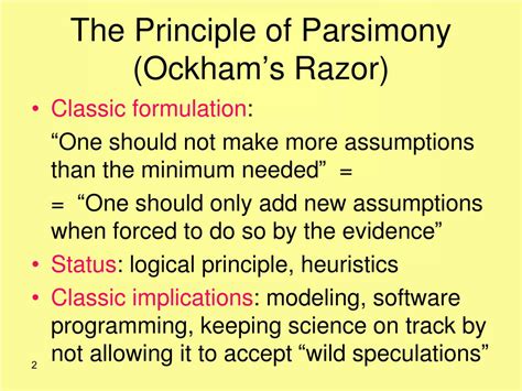 PPT - On the role of the Parsimony Principle in AMT PowerPoint ...