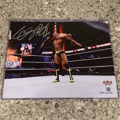 Cesaro SIGNED WrestleMania 37 8x10 Photo (Random Number) | WWE Auction