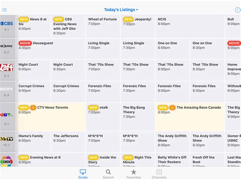 TV Listings Guide Canada APK for Android Download