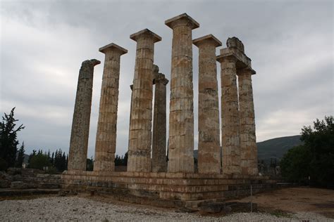 Doric Temple of Zeus, Nemea (Illustration) - World History Encyclopedia