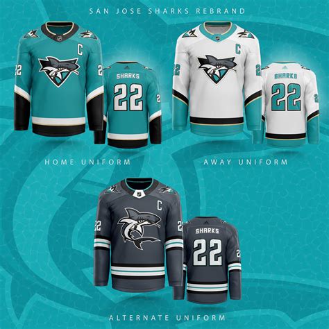 San Jose Sharks Rebrand *Updated 9/15 - Concepts - Chris Creamer's ...