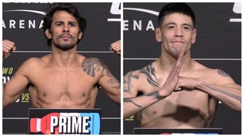 UFC 290 Weigh-In Video: Brandon Moreno vs. Alexandre Pantoja ...