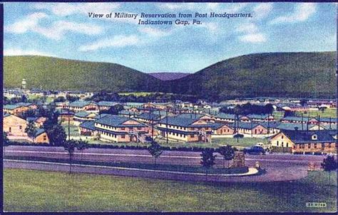 Fort Indiantown Gap Military Reservation old postcard | Fort indiantown gap, Indiantown, Military