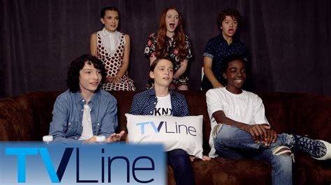 Strangers Things Cast Interview | Comic-Con 2017 | TVLine - YouTube