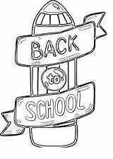 Back To School Coloring Pages 18 Printable Sheets Simple Draw  sketch template