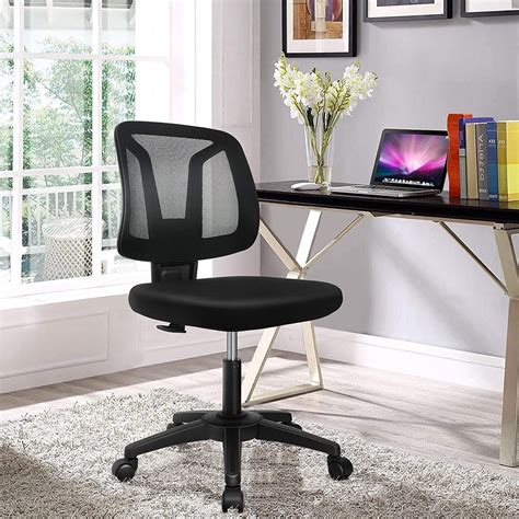 Best Heavy-Duty Armless Office Chairs (2021) | Adjustable office chair ...