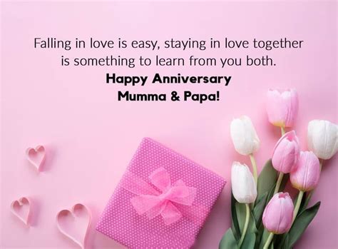 90+ Happy Anniversary Wishes for Mom & Dad - Quotes, Messages, Status & Images - The Birthday Wishes